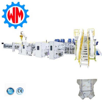 comprare Macchina per pannolini usa e getta di risparmio energetico 400KW Macchina di produzione con CE online manufacture