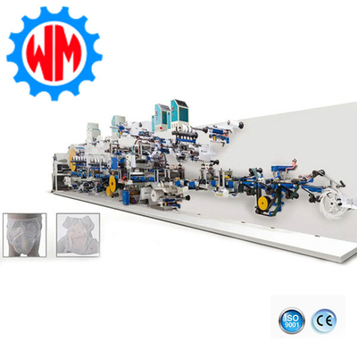 comprare Disegno professionale CE Full Automatic Baby Diaper Making Machine 600pcs/Min online manufacture