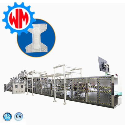 comprare Disposable baby diaper making machine 600pcs per minute con sistema di imballaggio online manufacture
