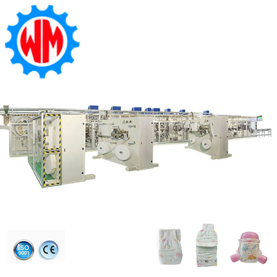 comprare Macchina per la fabbricazione dei pannolini per bambini completamente automatica Sistema intelligente con design professionale online manufacture