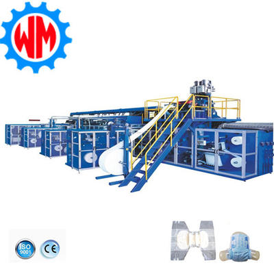 comprare 380V Linea di produzione di pannolini per adulti online manufacture
