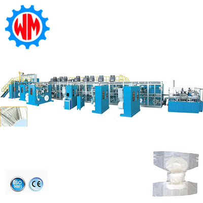 comprare Macchina per pannolini per adulti completamente automatica attrezzature di produzione di pannolini da 400 kW online manufacture
