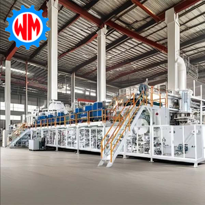 comprare Nuova macchina di produzione di pannolini per adulti a risparmio energetico con personalizzazione professionale online manufacture