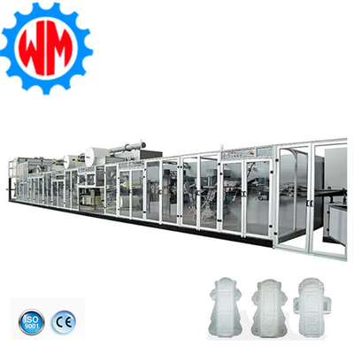 comprare CE Sanitary Napkin Pad Machine 1200pcs/Min Sanitary Pad Automatic Machine online manufacture