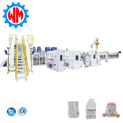 comprare 800 pcs/min attrezzature per la fabbricazione di pannolini per bambini ad alta velocità fabbricazione online