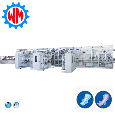 comprare Macchina per la produzione di assorbenti igienici a lavoro stabile 1200 pezzi/min Sistema personalizzabile fabbricazione online