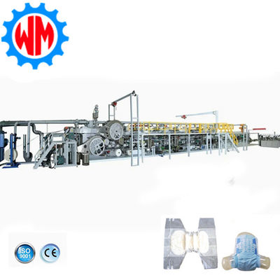 comprare Versatile Full Servo Adult Diaper Making Machine for Various Sizes and Styles of Diapers fabbricazione online