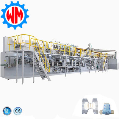 comprare High-Performance Full Servo Adult Diaper Making Machine for Large-Scale Production Needs fabbricazione online