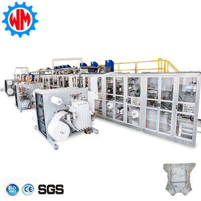 comprare 800Pcs/Min Stable Speed Baby Diaper Making Machine Professional Customization with CE fabbricazione online