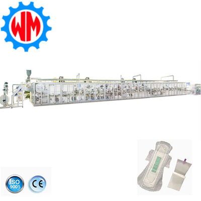 comprare Smart Panel PLC Control 1200pcs/min Sanitary Pad Making Machine Personalizzato fabbricazione online