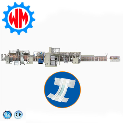 CE Intelligent Baby Diaper Making Machine Cina fabbrica di pannolini per bambini