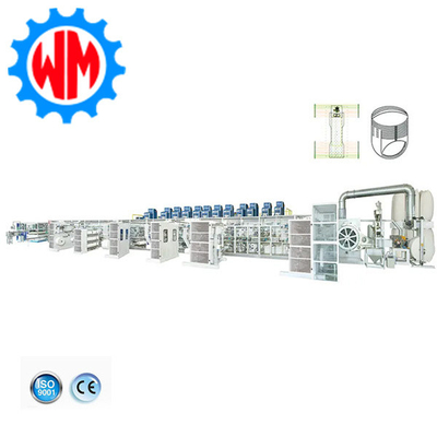 Sistema operativo personalizzabile linea di produzione di pannolini per bambini 800pcs/min con CE