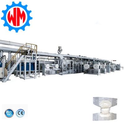 Global Export Full Servo Adult Diaper Making Machine Sistema automatico con buona assistenza post vendita