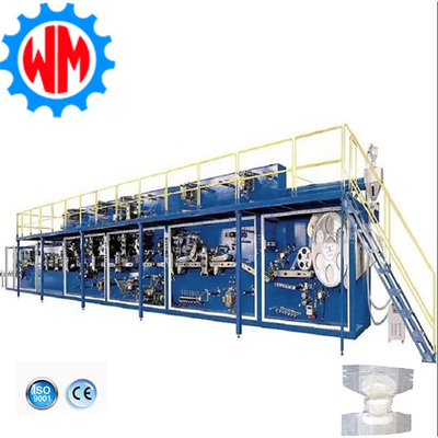 Full Servo Automatic Adult Diaper Making Machine con controllo preciso