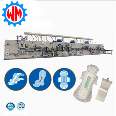 Macchine per la produzione di pad sanitari ad alta efficienza a servo completo Esportazione in Asia sudorientale