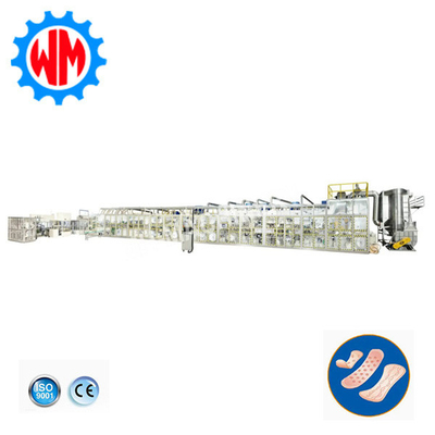 Womeng Intelligent Equipment Full Servo Sanitary Napkin Production Line con CE