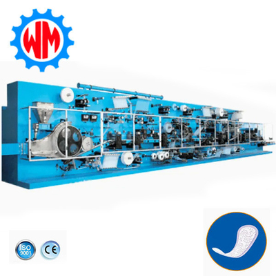 Full Servo Sanitary Napkin Making Machine Linea di produzione con CE