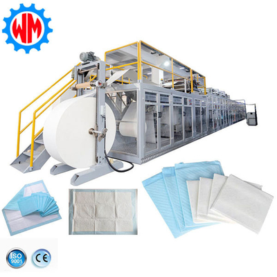 Linea di produzione di Underpad a bassa energia 380V 50HZ Full Automatic Stacker con CE