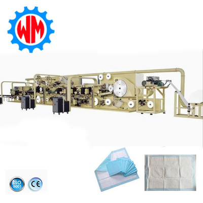 Linea di produzione di Underpad ad alta efficienza con personalizzazione professionale Esportazione in Asia sudorientale