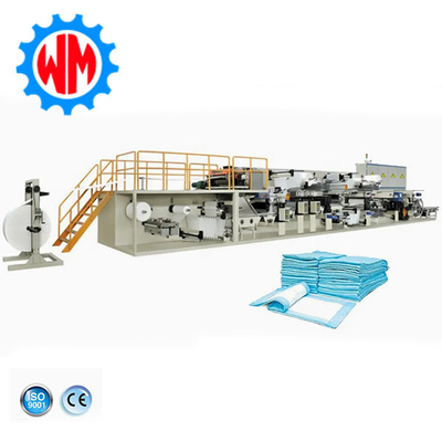 2025 Nuova tecnologia Full Servo Underpad Making Machinery con CE