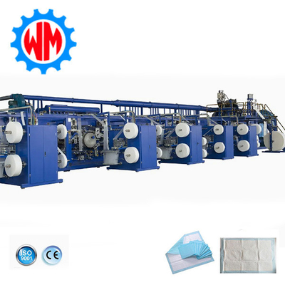 Womeng High Quality Customization Underpad Making Machine con CE