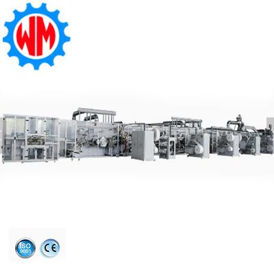 PLC Panty Liner Making Machine con sistema di imballaggio facile da usare