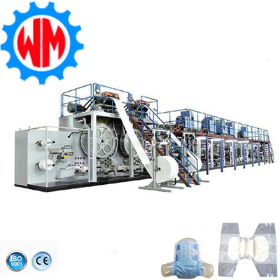 Advanced High Speed 350PCS/Minute Adult Diaper Making Machine Facile manutenzione