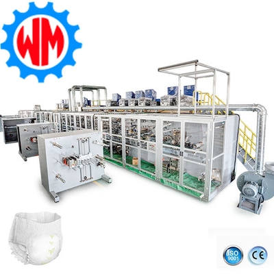 Fabbrica di fornitori 800pcs/min Fabbrica di pannolini per bambini PLC Controllo facile manutenzione
