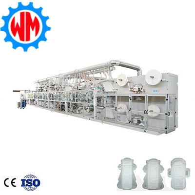 Vendita Calda Macchina per Assorbenti Igienici Personalizzabile 1200 pezzi/min Certificato CE Linea di Produzione