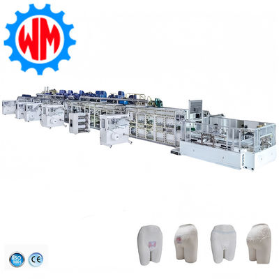 Nuova linea di produzione di mutandine mestruali di alta qualità, macchina per assorbenti igienici, lavoro stabile